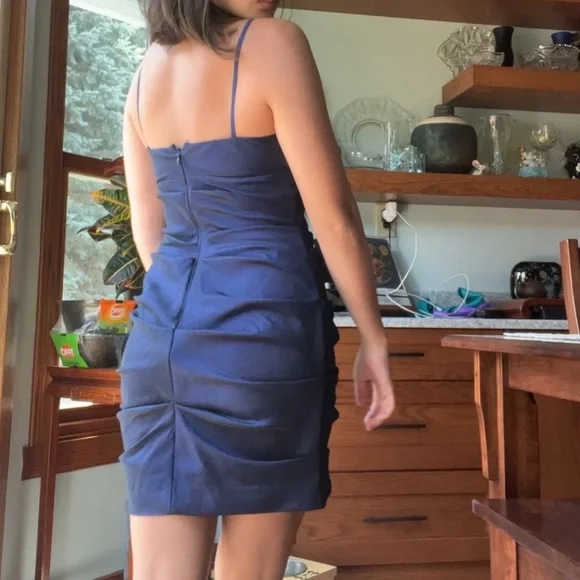 Jessica McClintock Special Occasion Party Cocktail Prom Homecoming Dress - Picture 3 of 4